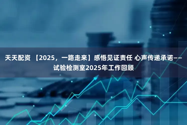 天天配资 【2025，一路走来】感悟见证责任 心声传递承诺——试验检测室2025年工作回顾